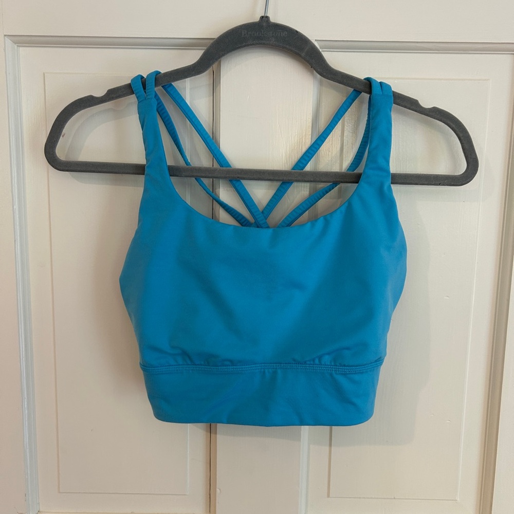 Lululemon Blue Sports Bra